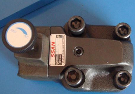 prct 03台湾ssan上研减压阀,先导锥阀芯8从阀座上被抬起