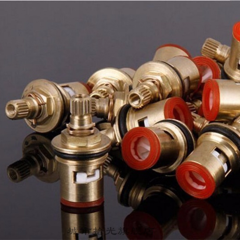 单冷水龙头快开铜陶瓷阀芯4分水嘴全铜陶瓷片阀芯子